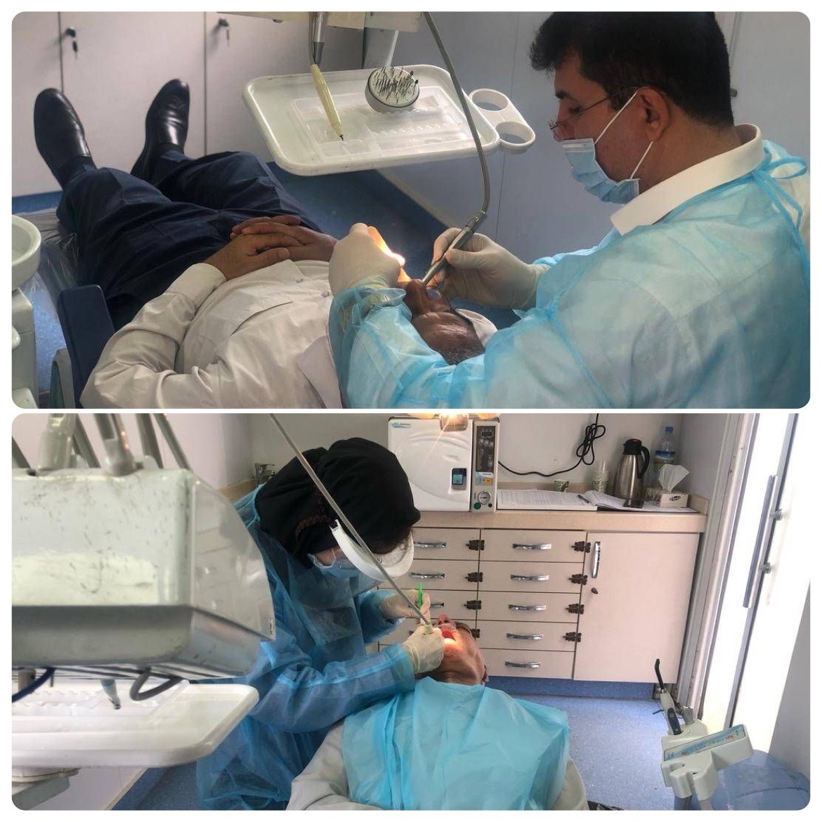 خدمات رایگان دندانپزشکی به بازنشستگان گیلان؛ کلینیک سیار سلامت در رشت فعال شد