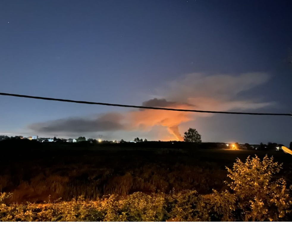 انفجار در محدودۀ شهرک صنعتی رشت