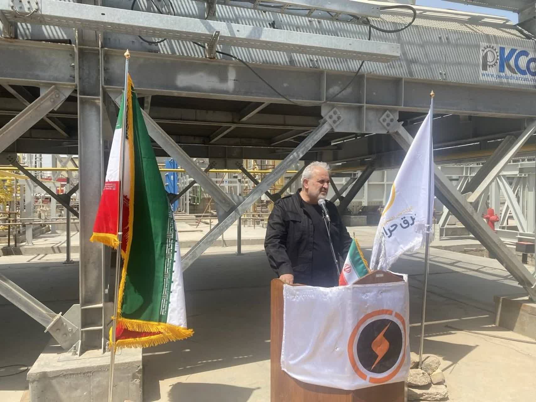 یک واحد حرارتی ۴۲ مگاواتی با فناوری کاملاً بومی افتتاح شد