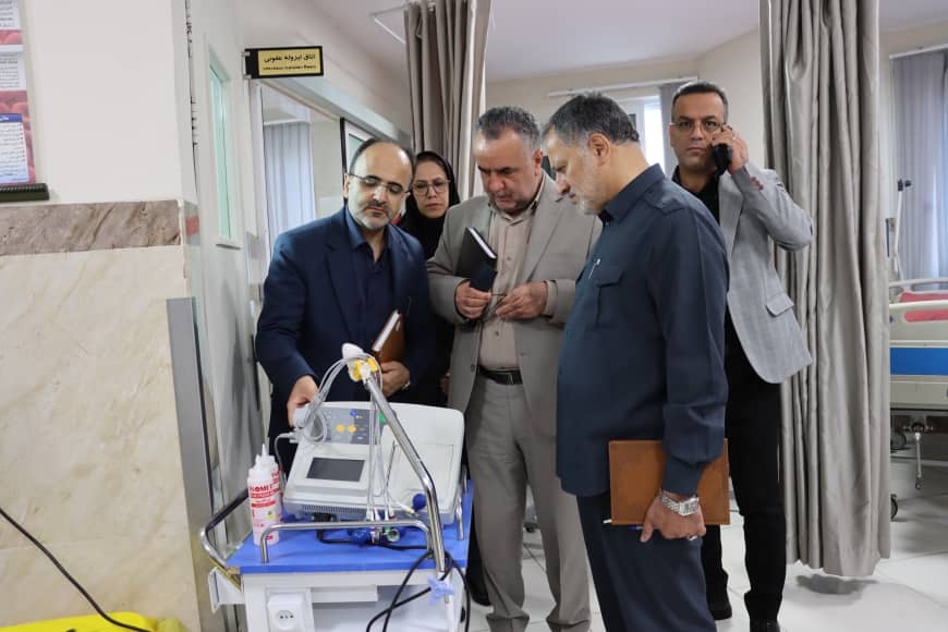 بازدید سرزده بازرس کل استان گیلان از بیمارستان امام خمینی(ره) شهرستان صومعه سرا