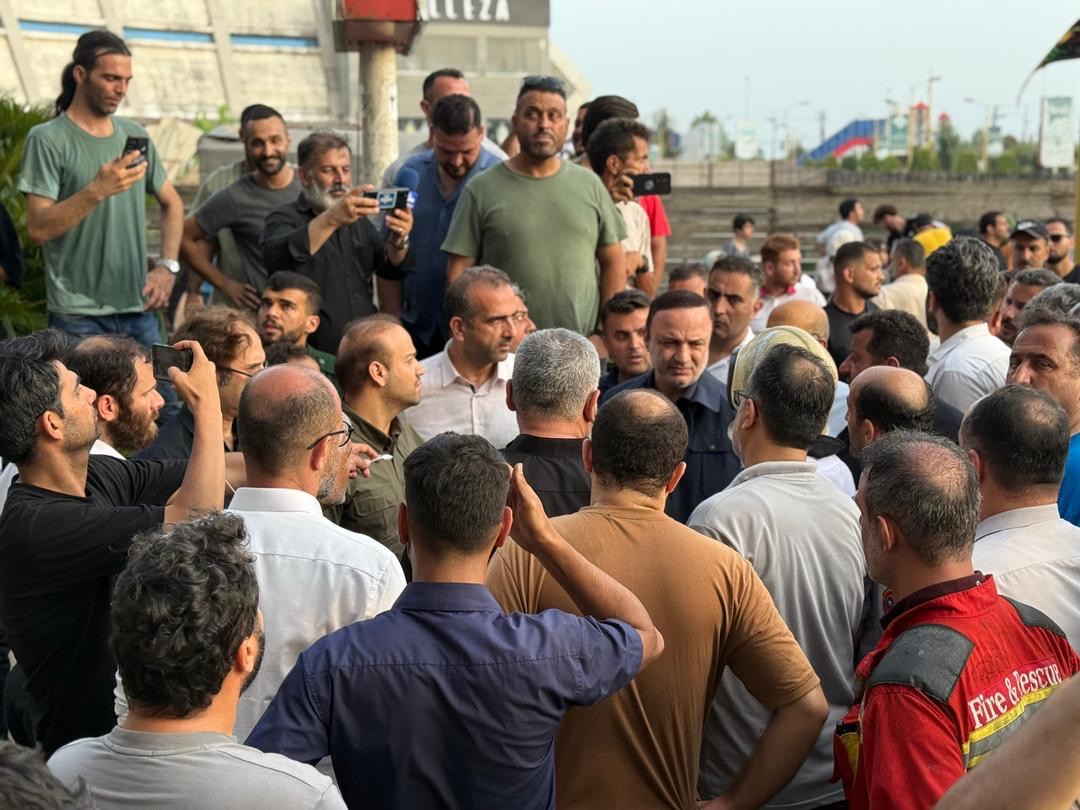 بازدید میدانی دبیر شورایعالی مناطق آزاد از محل آتشسوزی در منطقه آزاد انزلی