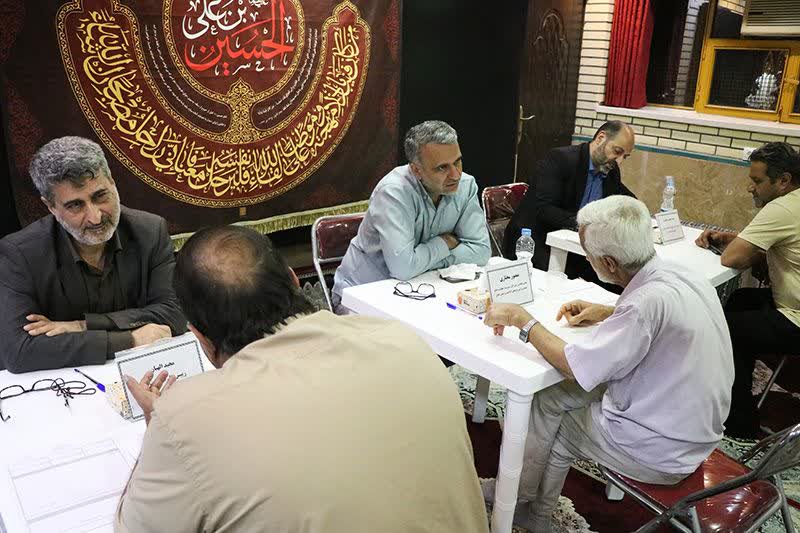 حضور اعضای شورای قضایی استان گیلان در مساجد شهر رشت در راستای پاسخگویی به سوالات حقوقی و مشکلات مردم