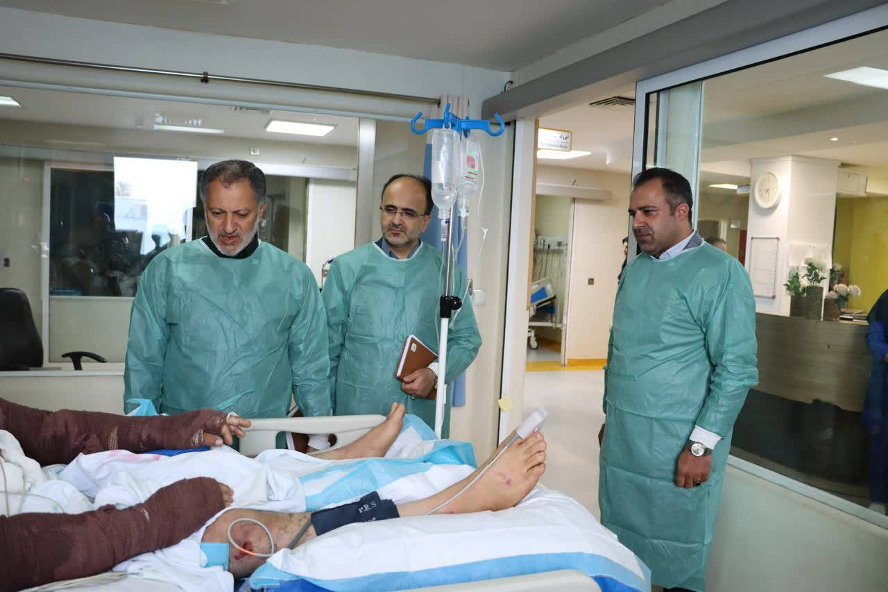 بازدید سرزده بازرس کل استان گیلان از بیمارستان های پورسینا و ولایت رشت