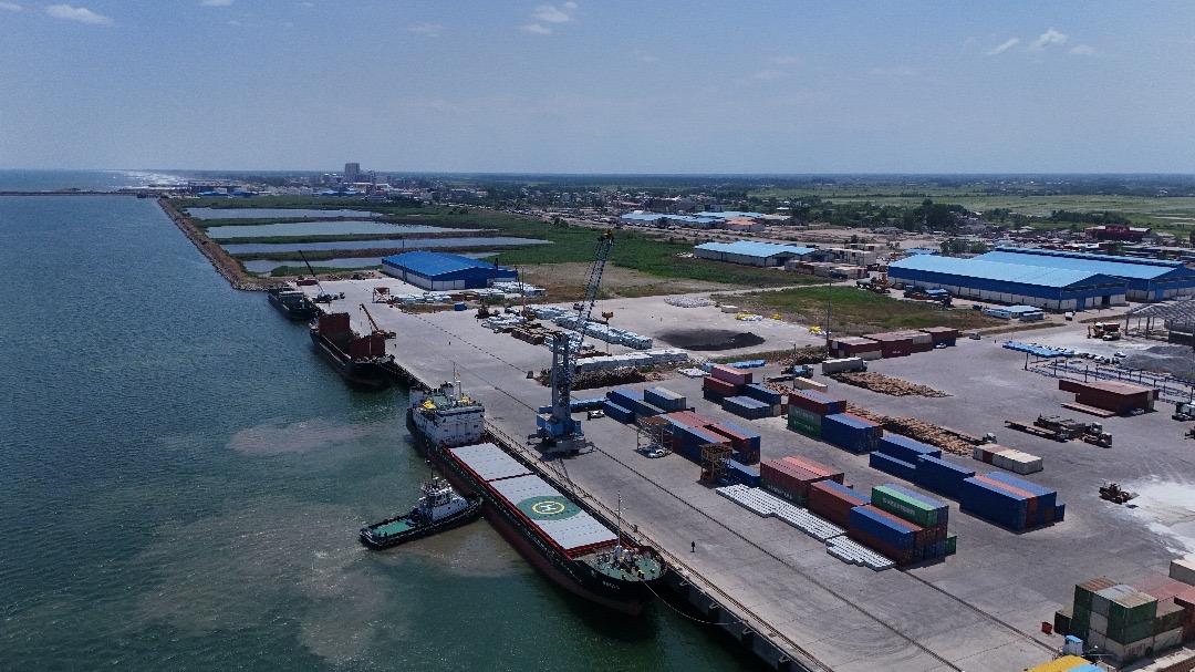 رشد ۲۸۹ درصدی صادرات بندر کاسپین در شش‌ماهه نخست ۱۴۰۴ / توسعه بازار در خزر و اوراسیا با تقویت حمل‌ونقل ریلی